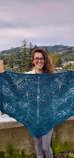 Kits - Wild Won Shawl Kit | Malabrigo Rios | Worsted | SW Merino