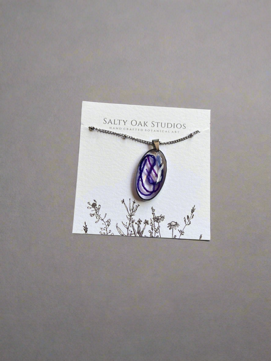 Yarn Resin Necklace | Jewelry