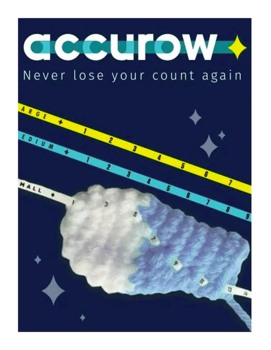 Accurow Crochet Row Counter, Comes | 3 sizes