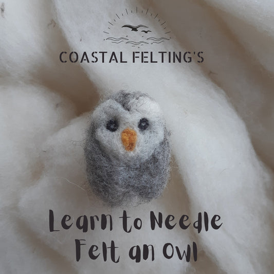 Learn To Needle Felt An Owl Kit