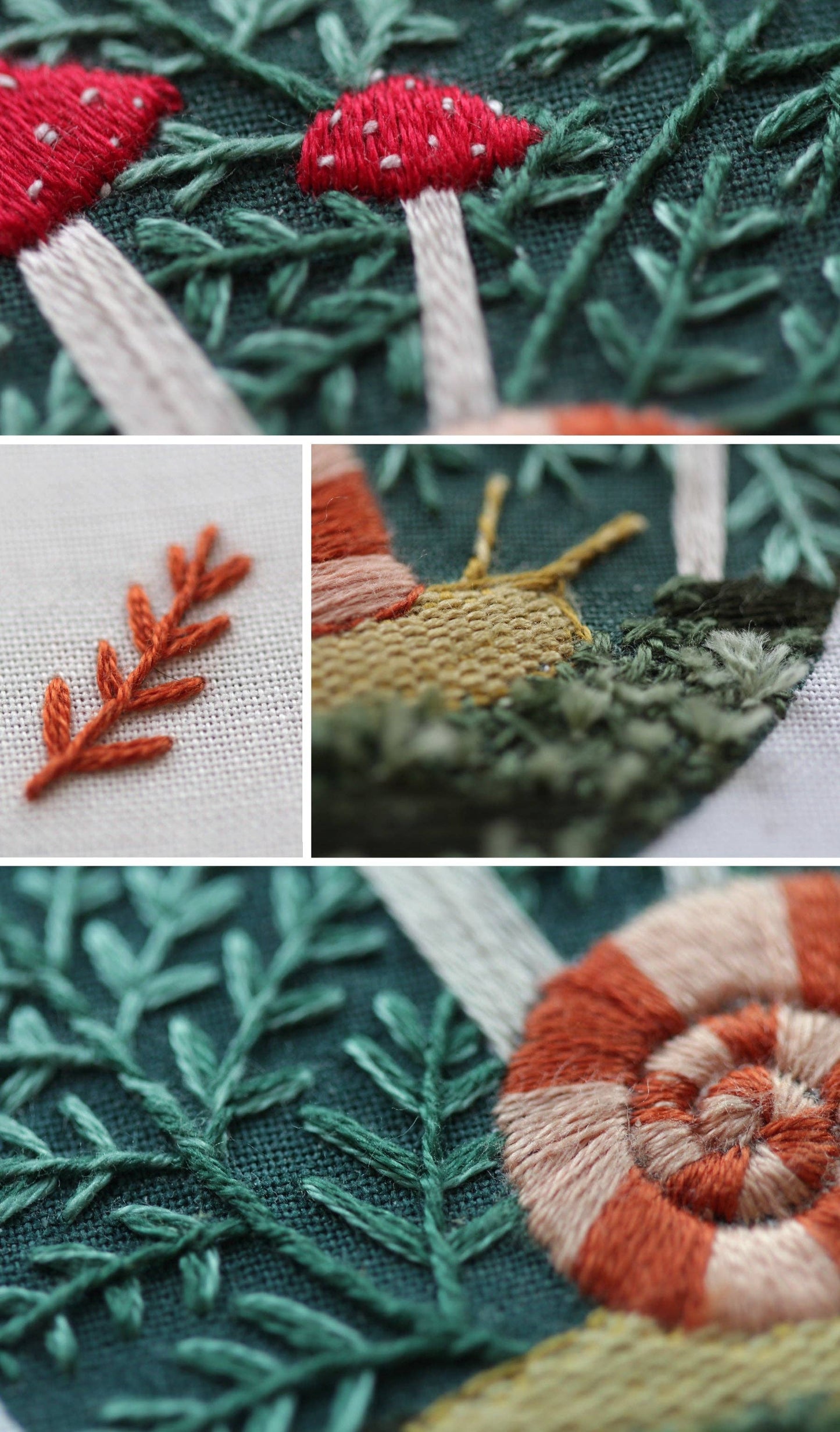 Forest Floor Sampler | Embroidery Kit