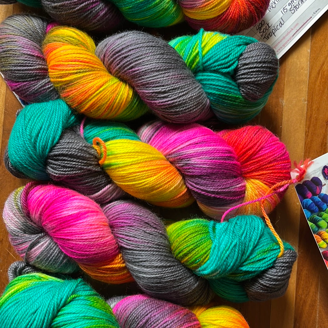 Superwash Merino Nylon Sock | Fingering