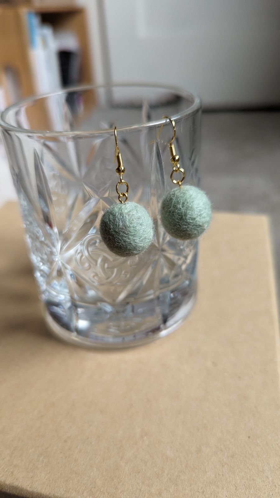 Felted Earrings