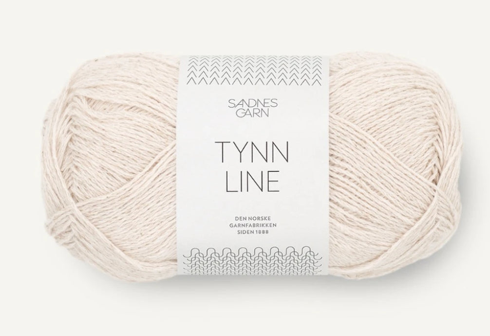 Tynn Line | Fingering | Cotton, Viscose, Linen
