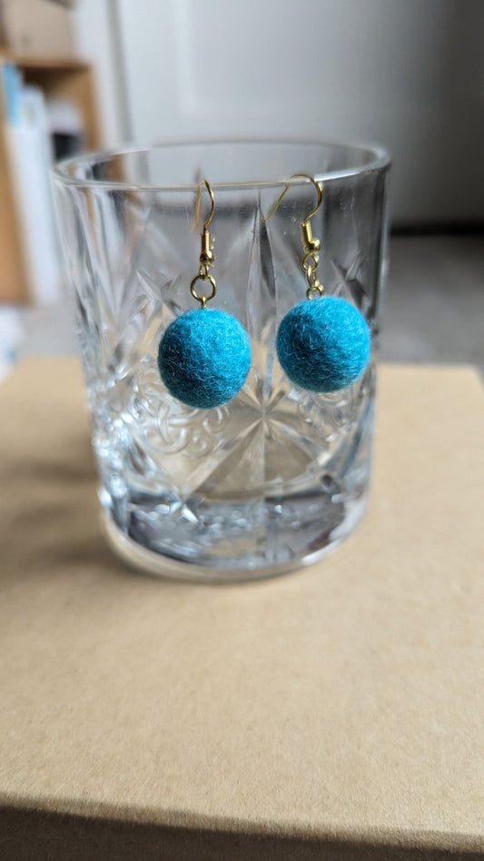 Felted Earrings