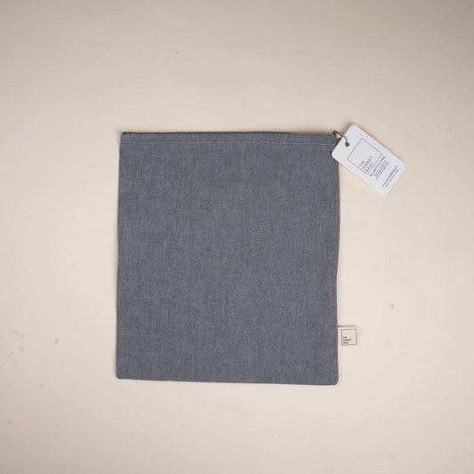 Project Bag - Charcoal Chambray Bag