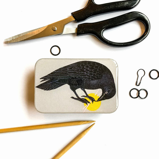Yarn Crows | Notions Tin
