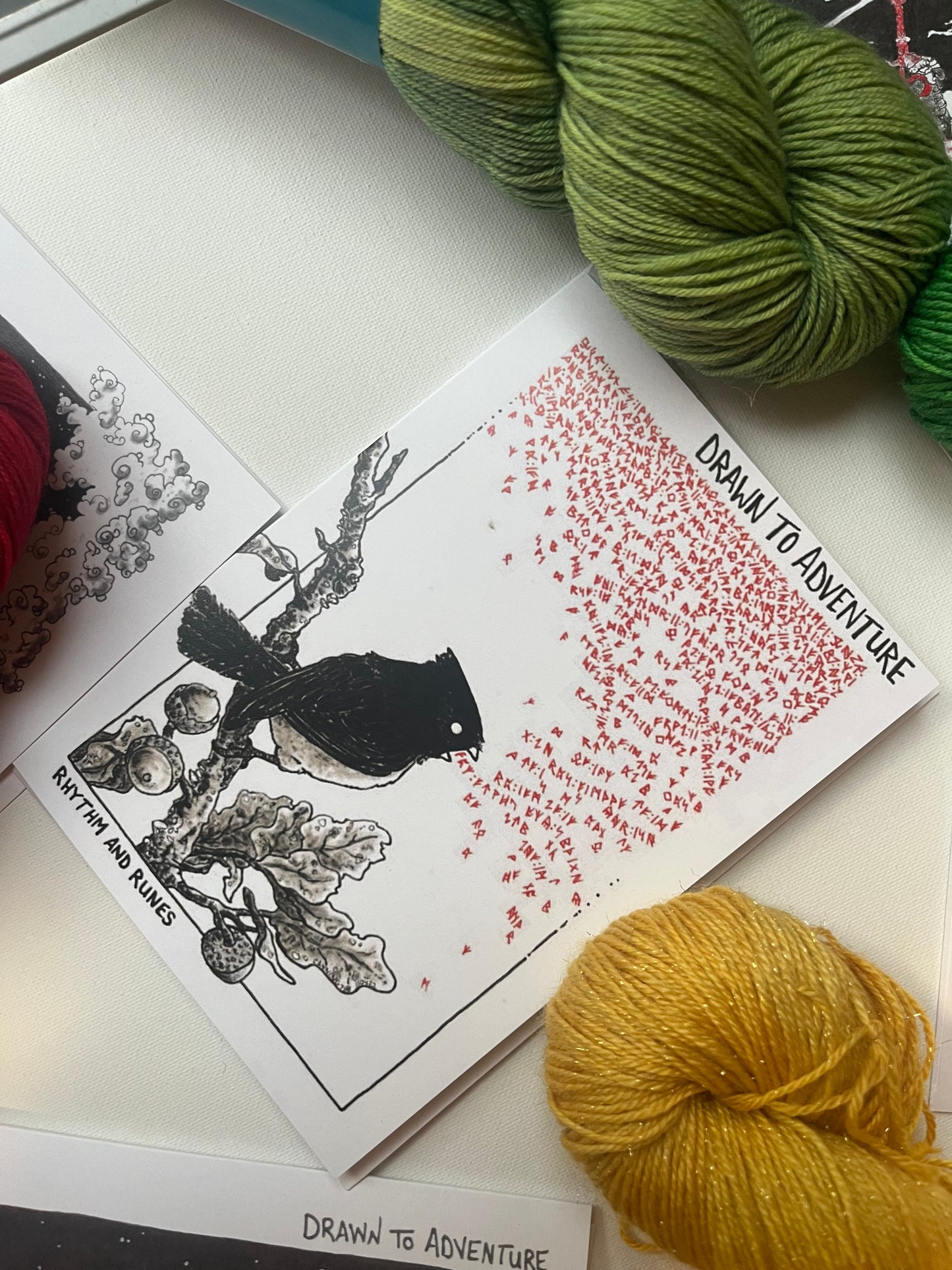 Drawn to Adventure | Local Art Cards | Blank