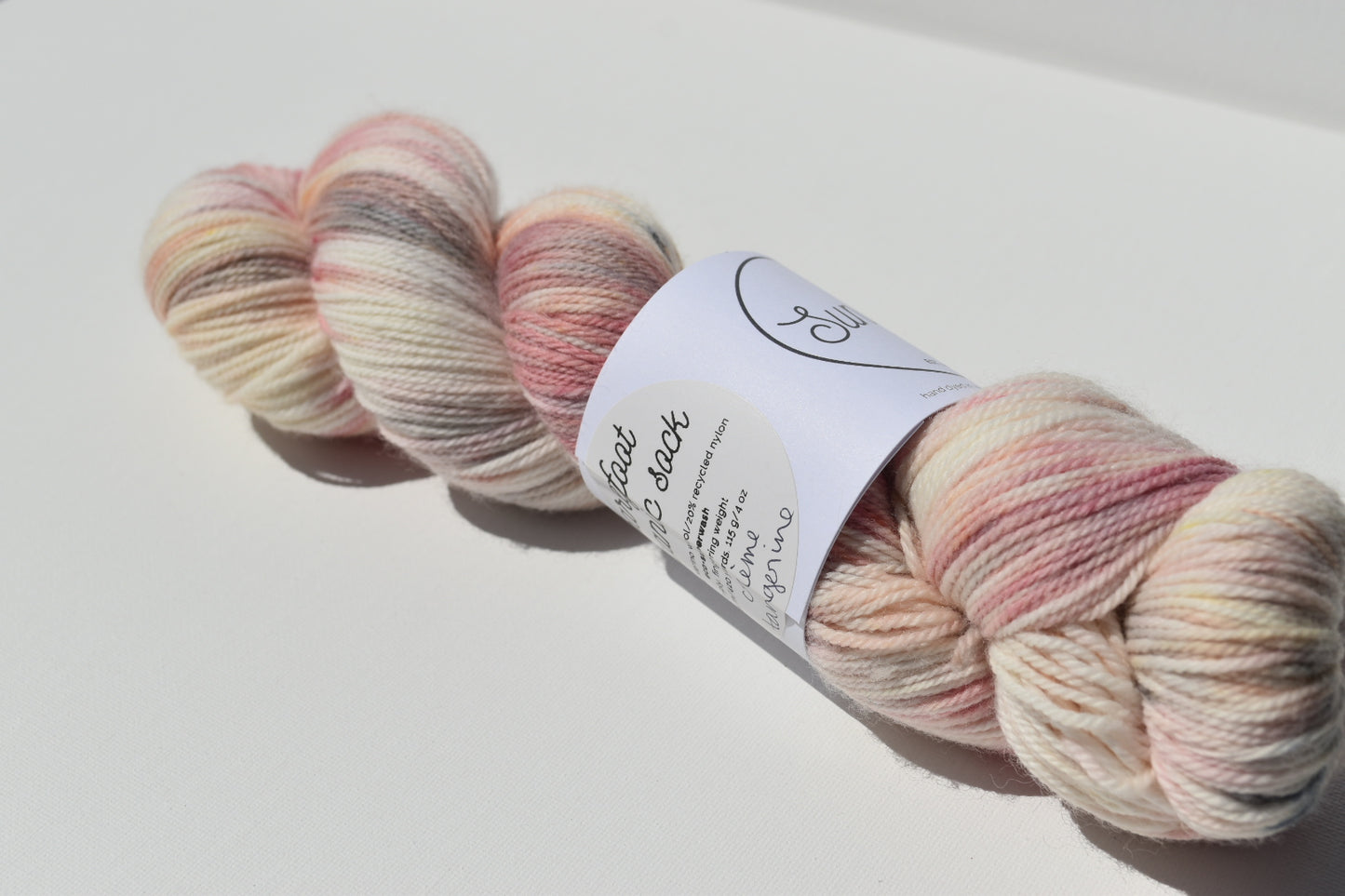 Barefoot Sock l Fingering l 80/20 Organic Merino, Recycled Nylon