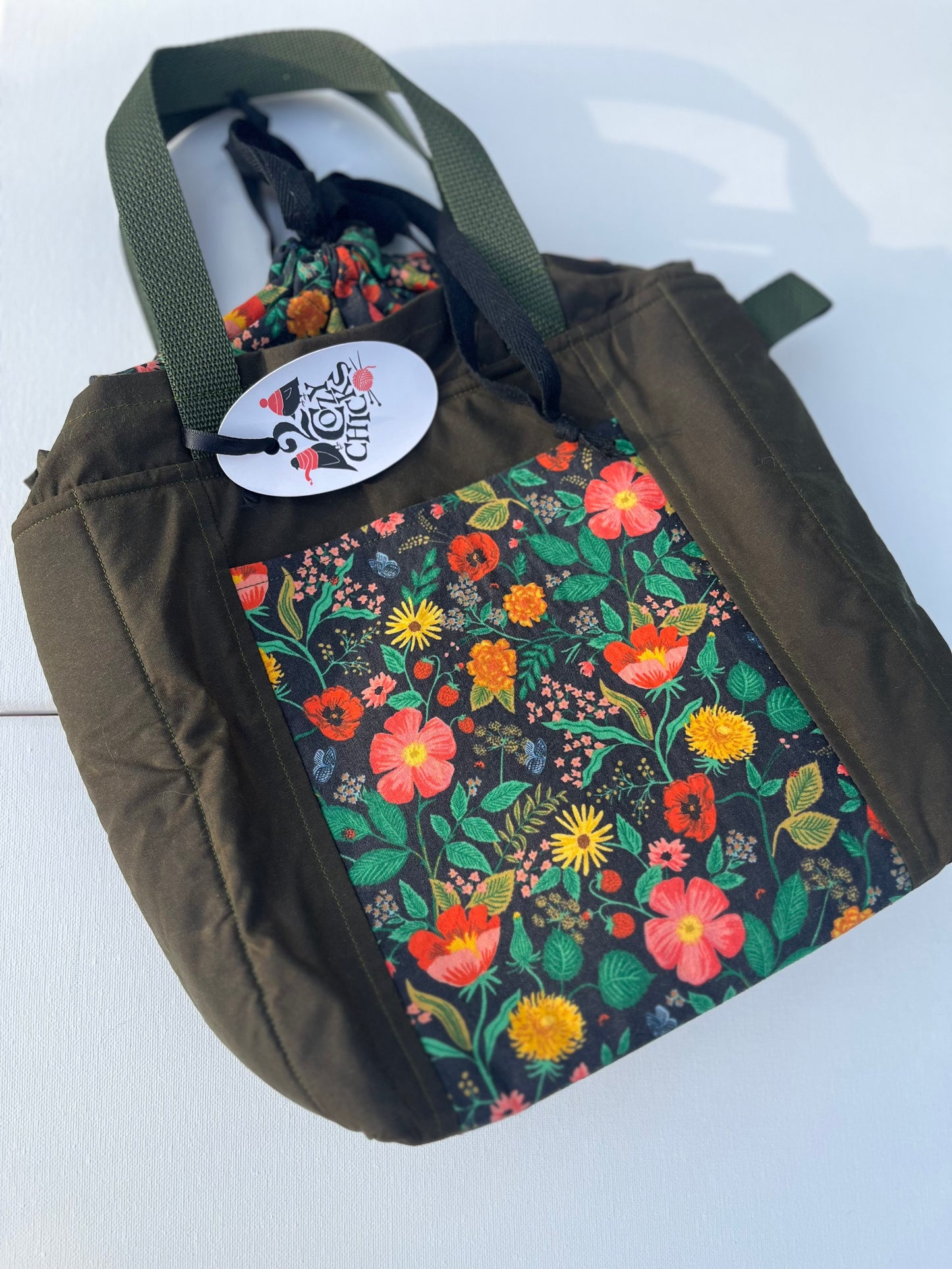 Adventure Project Bag | Waxed Canvas, Organic Cotton