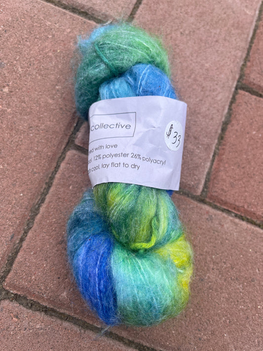 Aligator | Mohair, Wool, Polyester, Polymide | Worsted | One of a Kind