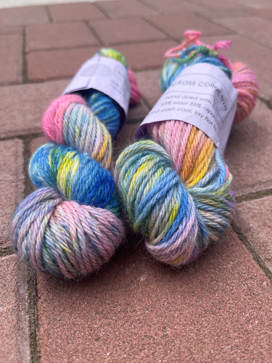 65 Wool / 35 Alpaca | Aran | One of a Kind