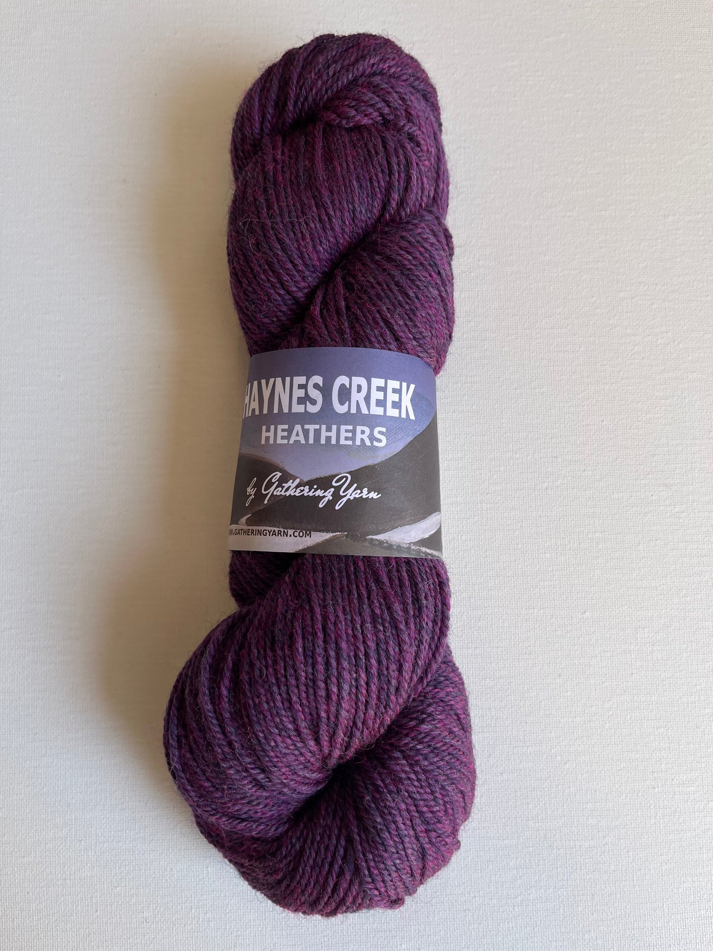 Haynes Creek Heathers | Non-Superwash Wool | Aran