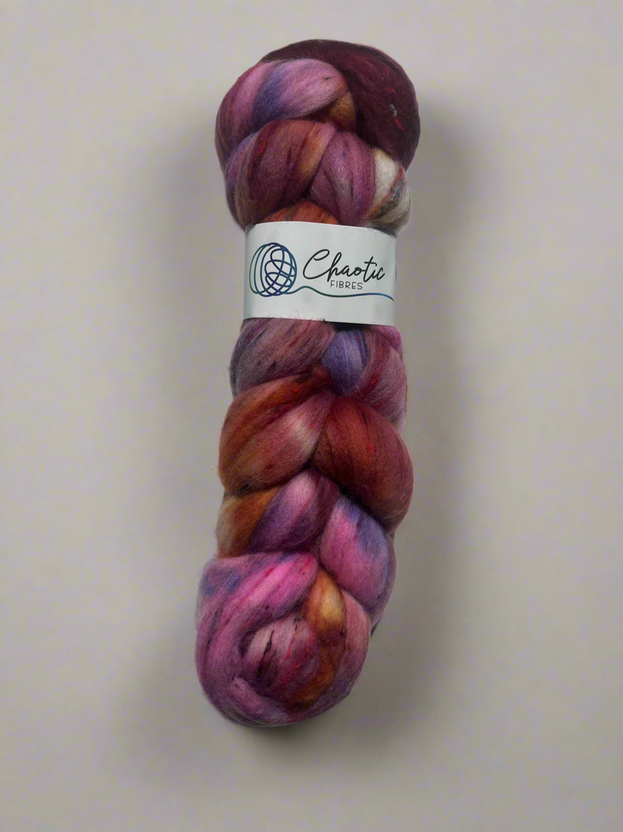 Polwarth, South American Wool, Tweed Roving