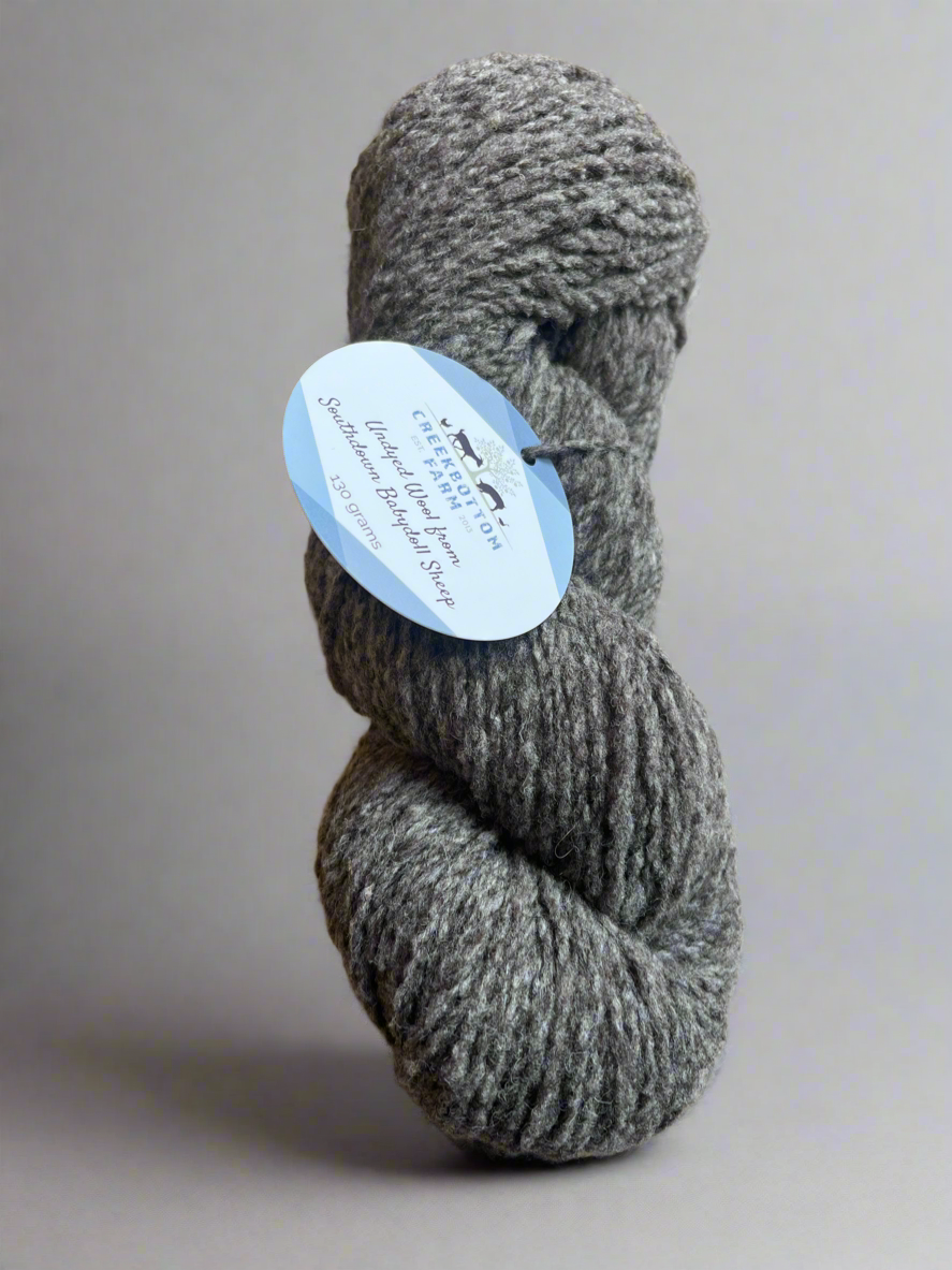 Locally Grown Southdown Babydoll Sheep Yarn | Worsted
