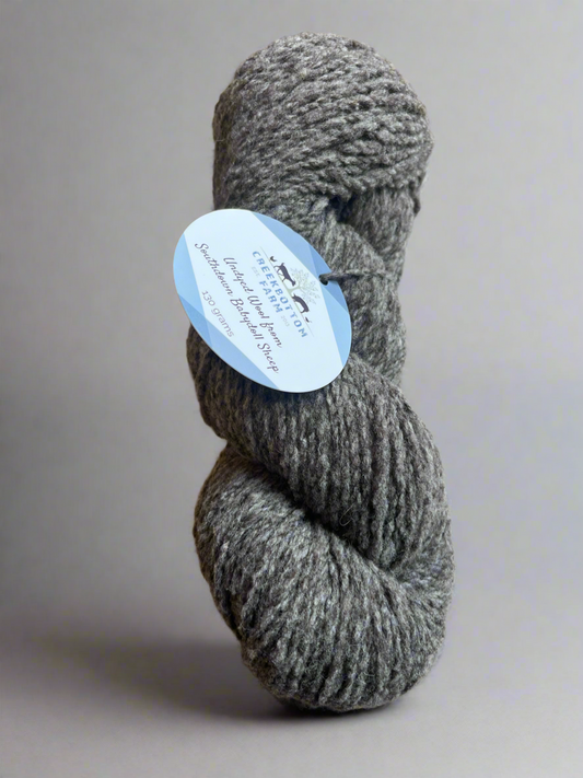 Locally Grown Southdown Babydoll Sheep Yarn | Worsted