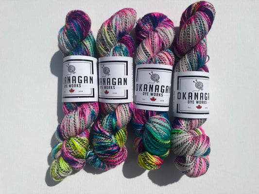 Shelia’s Gold Zebra | 80/20 SW Merino/Nylon | Fingering