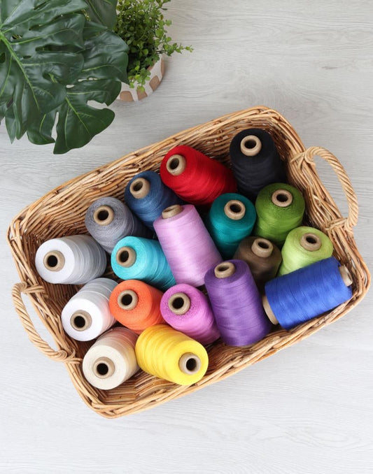 Yarn - Mercerized Cotton Yarn | 10/2 | 1854 Yards | Cones
