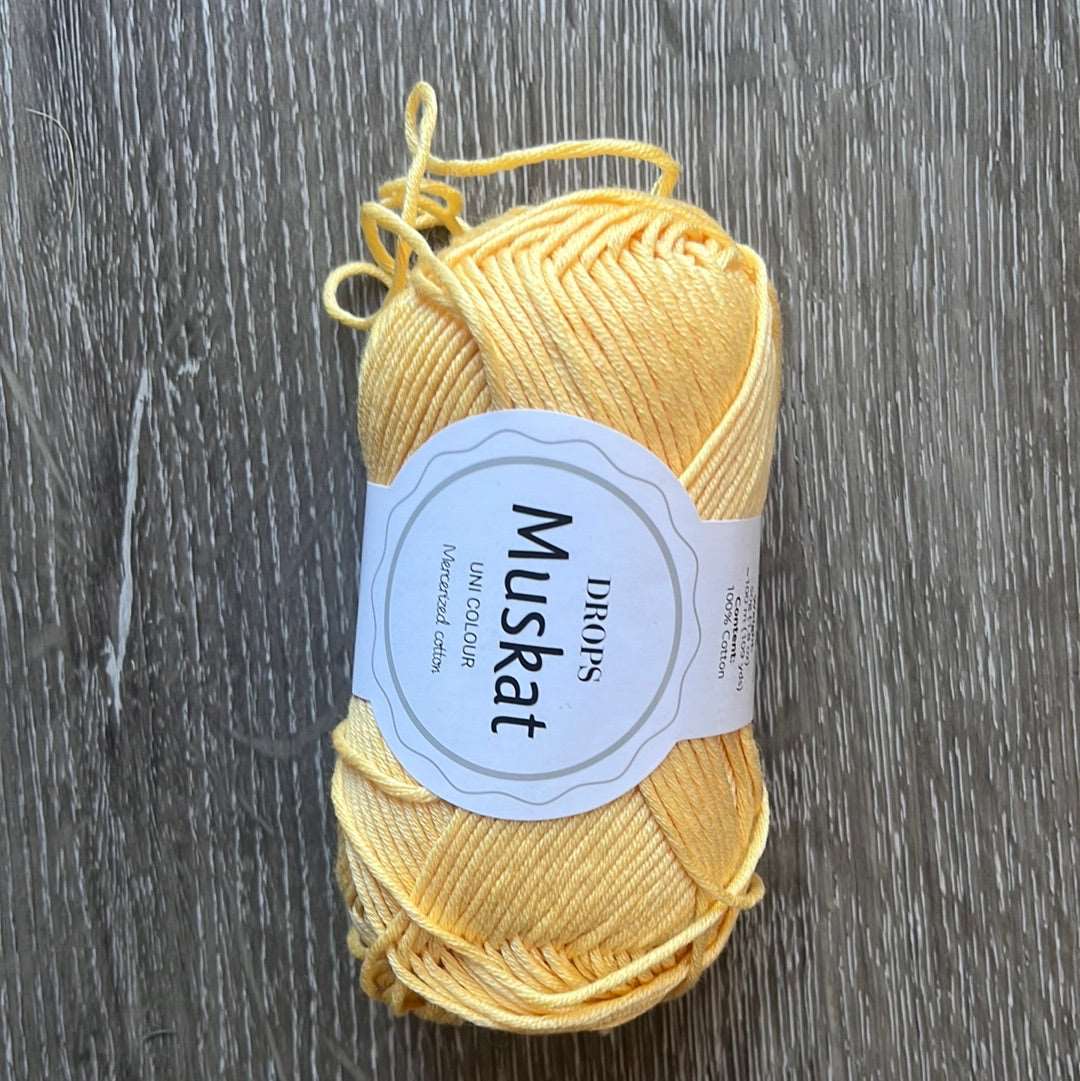Yarn - Muskat | Mercerized Cotton | DK/Worsted