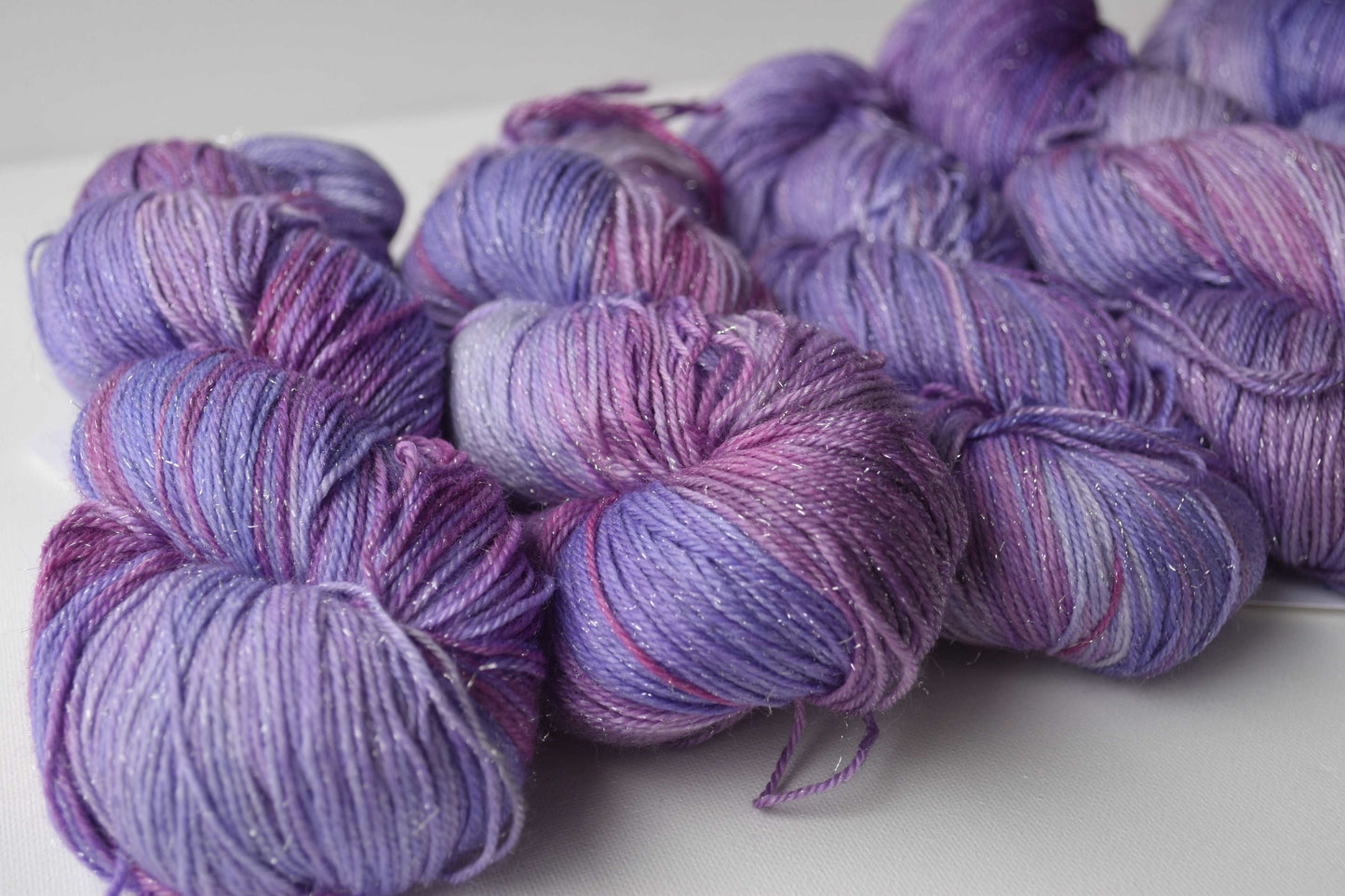 Yarn - Silver Lining | Fingering | SW Merino, Silver Stellina