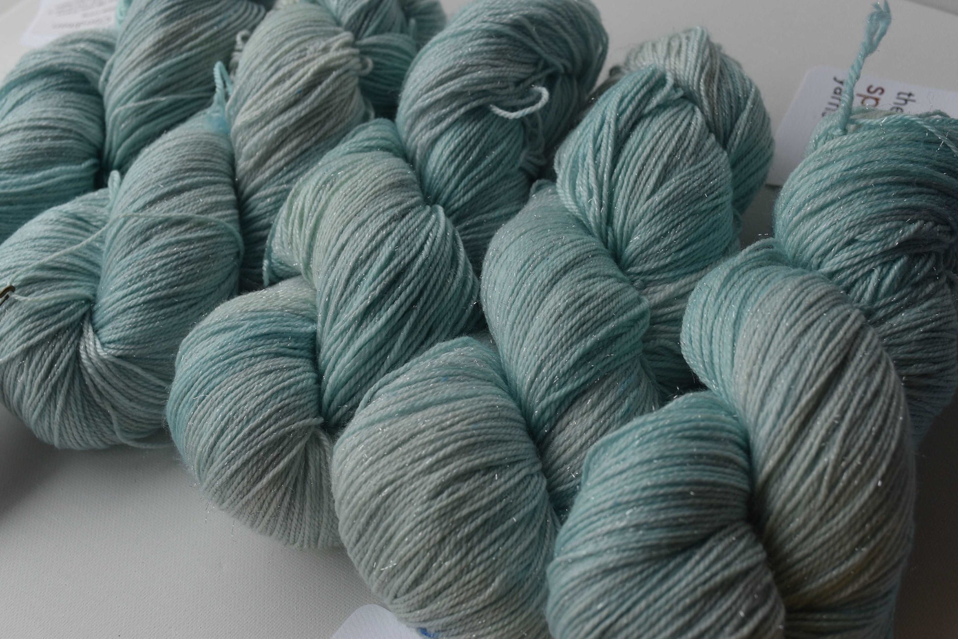 Yarn - Silver Lining | Fingering | SW Merino, Silver Stellina