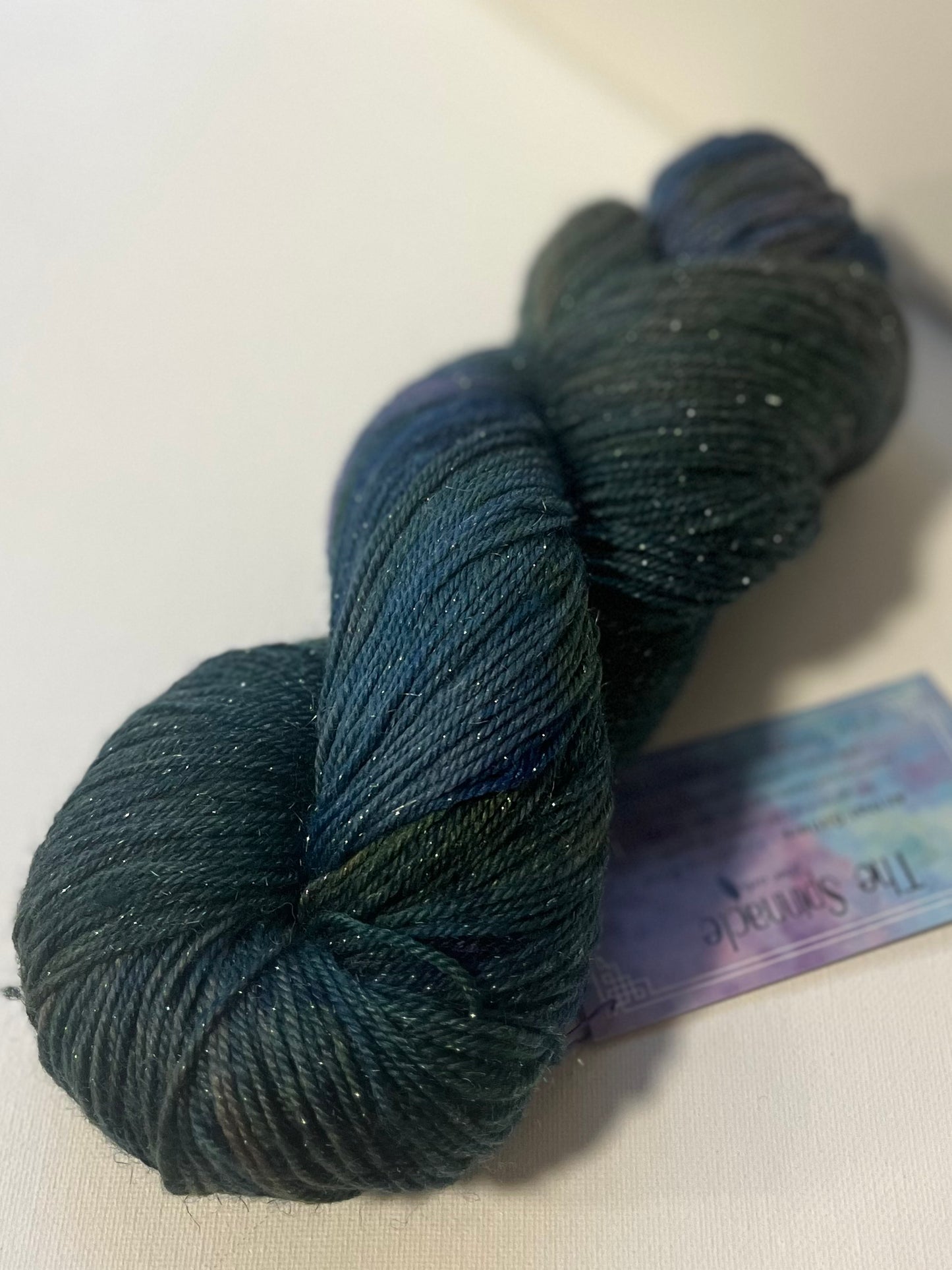 All that Glitters | Fingering | SW Merino, Gold Stellina