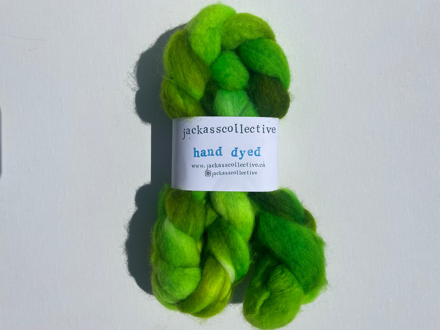Neon BFL | Roving | Superwash