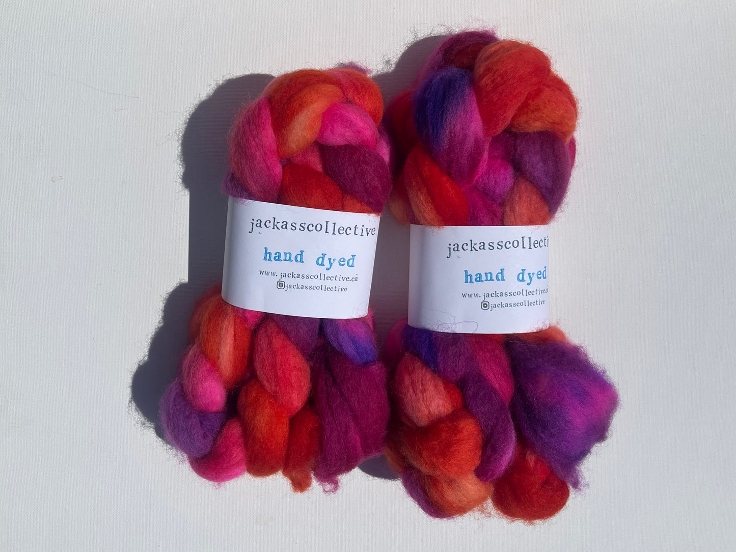 Neon BFL | Roving | Superwash