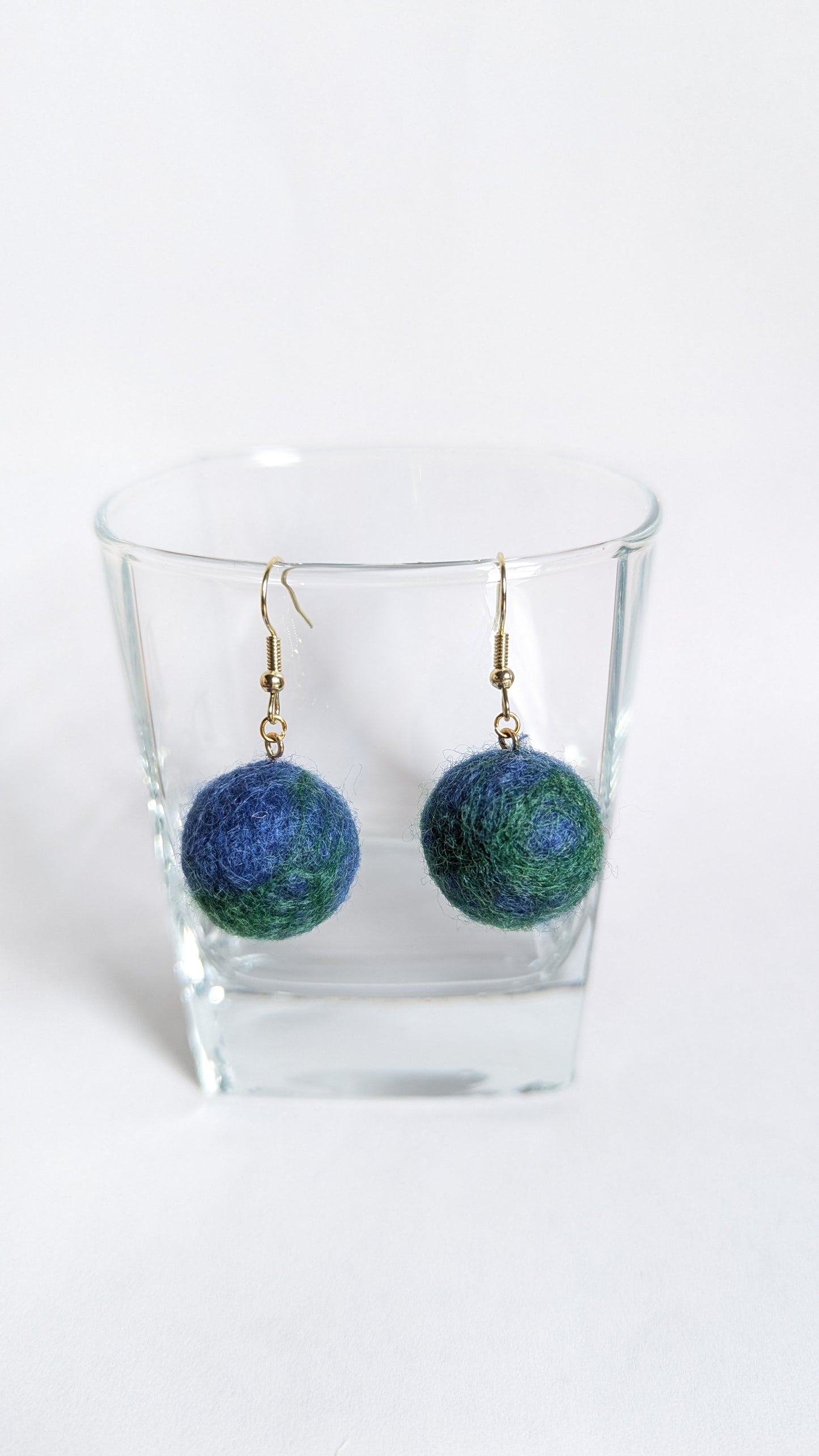 Felted Earrings