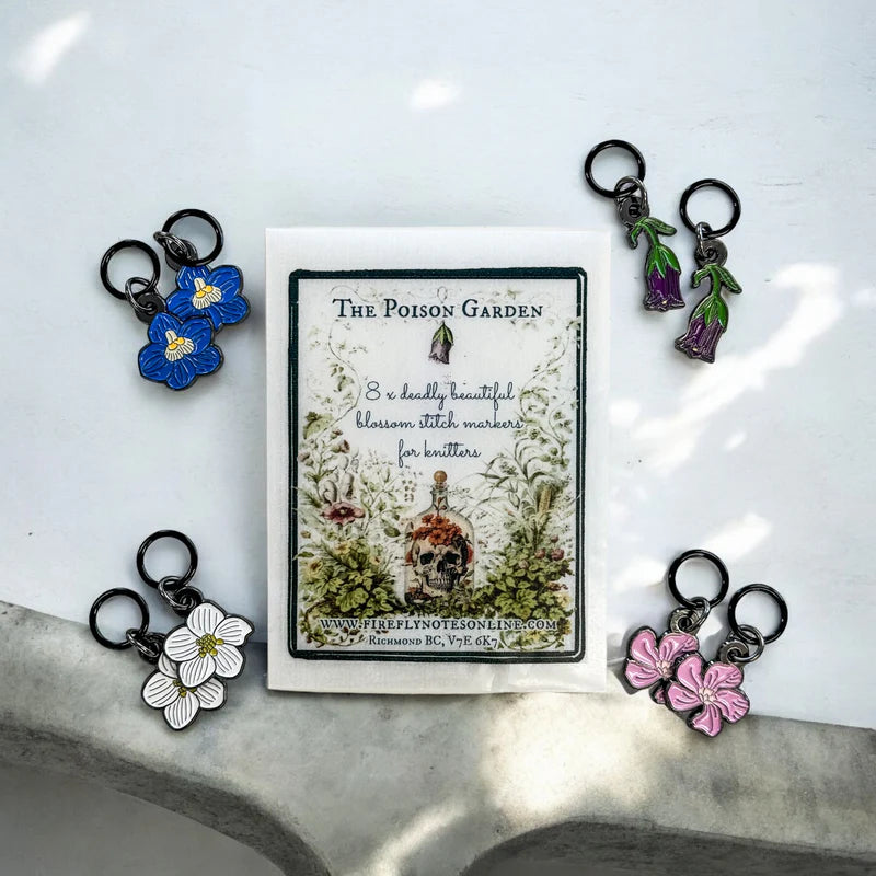 The Poison Garden | Stitch Markers