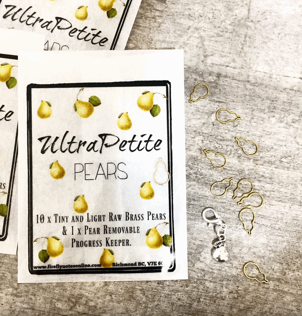 Stitch Markers - Pear Stitch Markers | Multi