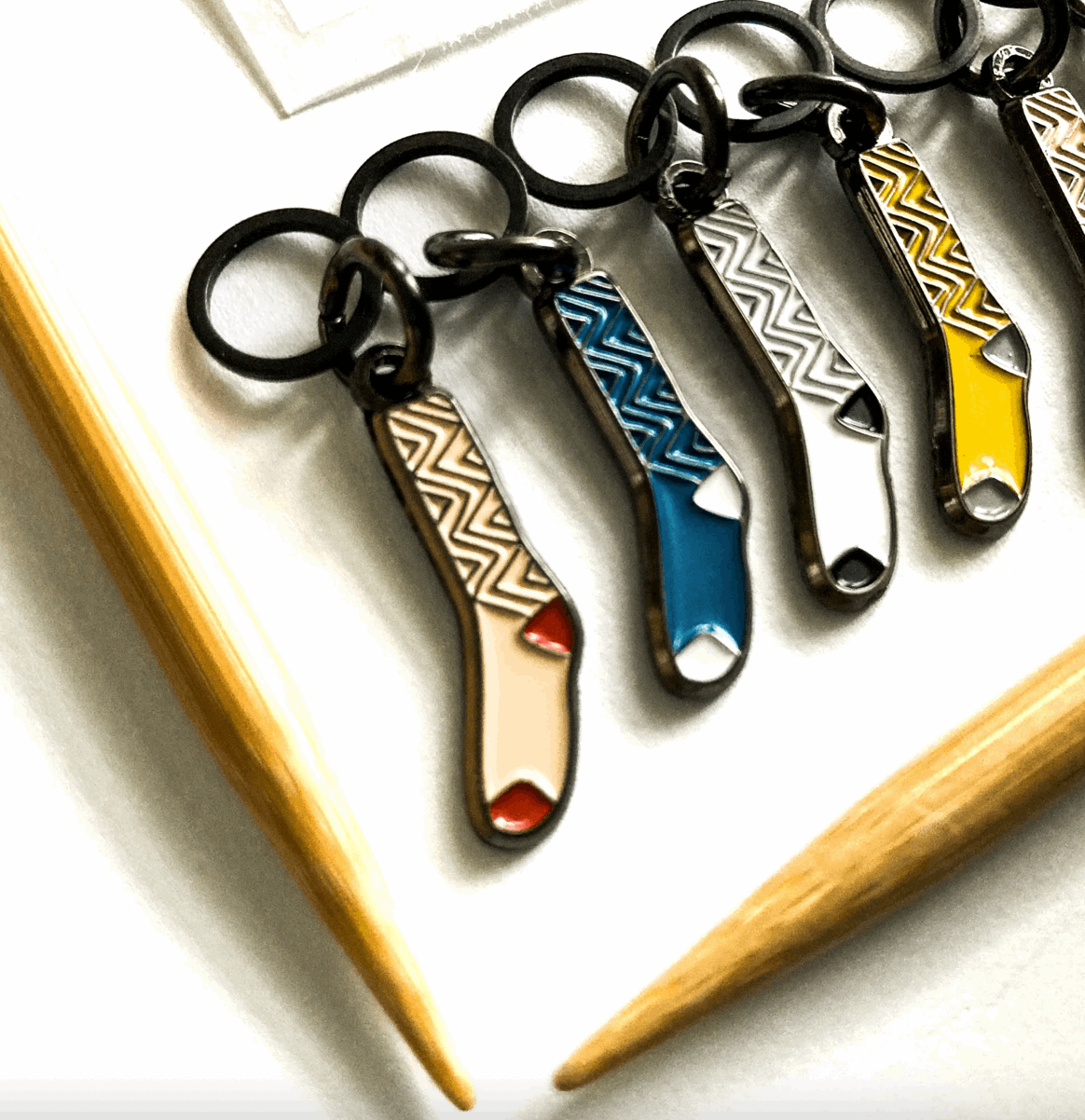 Stitch Markers - Sock Stitch Markers | Multi