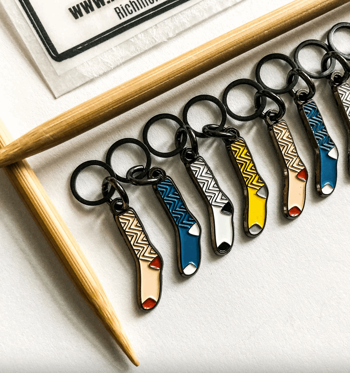 Stitch Markers - Sock Stitch Markers | Multi