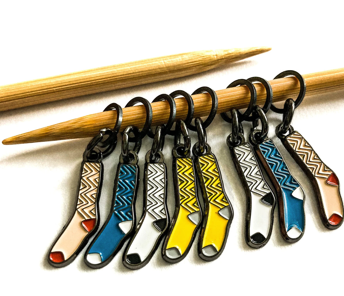 Stitch Markers - Sock Stitch Markers | Multi