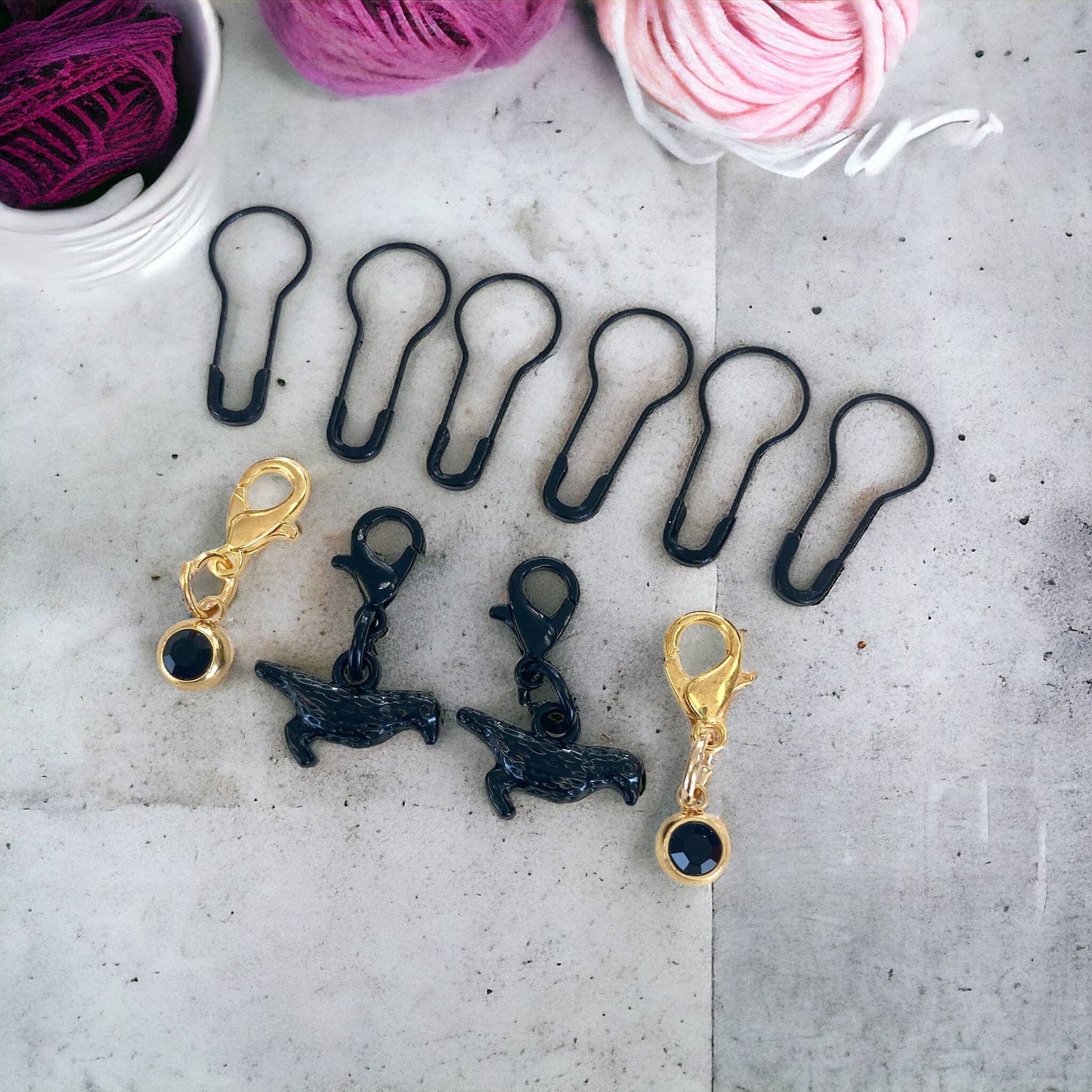 Crow-chet | Crochet Stitch Marker Pack