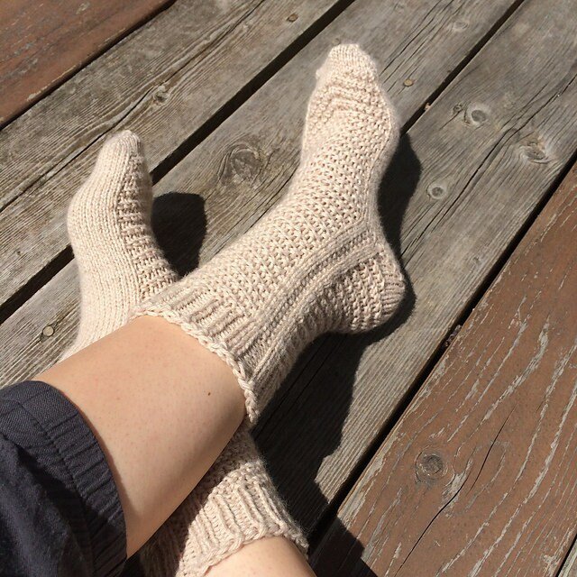 Knitting Pattern - Architexture Sock | Digital Pattern