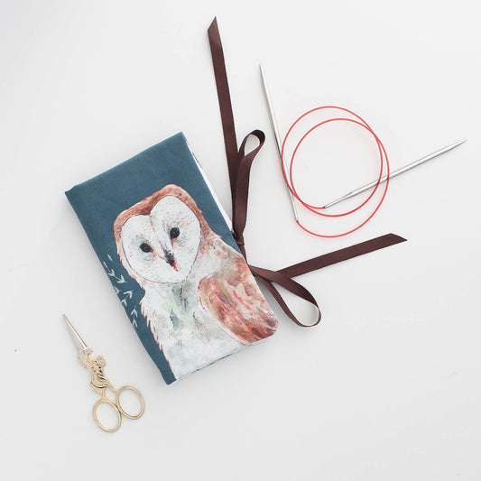 Oliver the Owl | Needle Case  | Pencil Roll: Multi