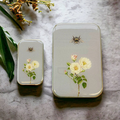 Bee and Rose | Large Stitch Marker Tin