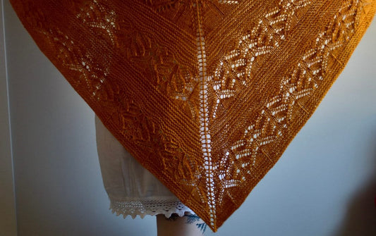 Knitting Pattern - Wild Won Shawl | Digital Pattern