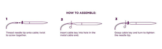Interchangeable Knitting Needles - Mosaic Options Interchangeable Circular Set: Bulky Edition