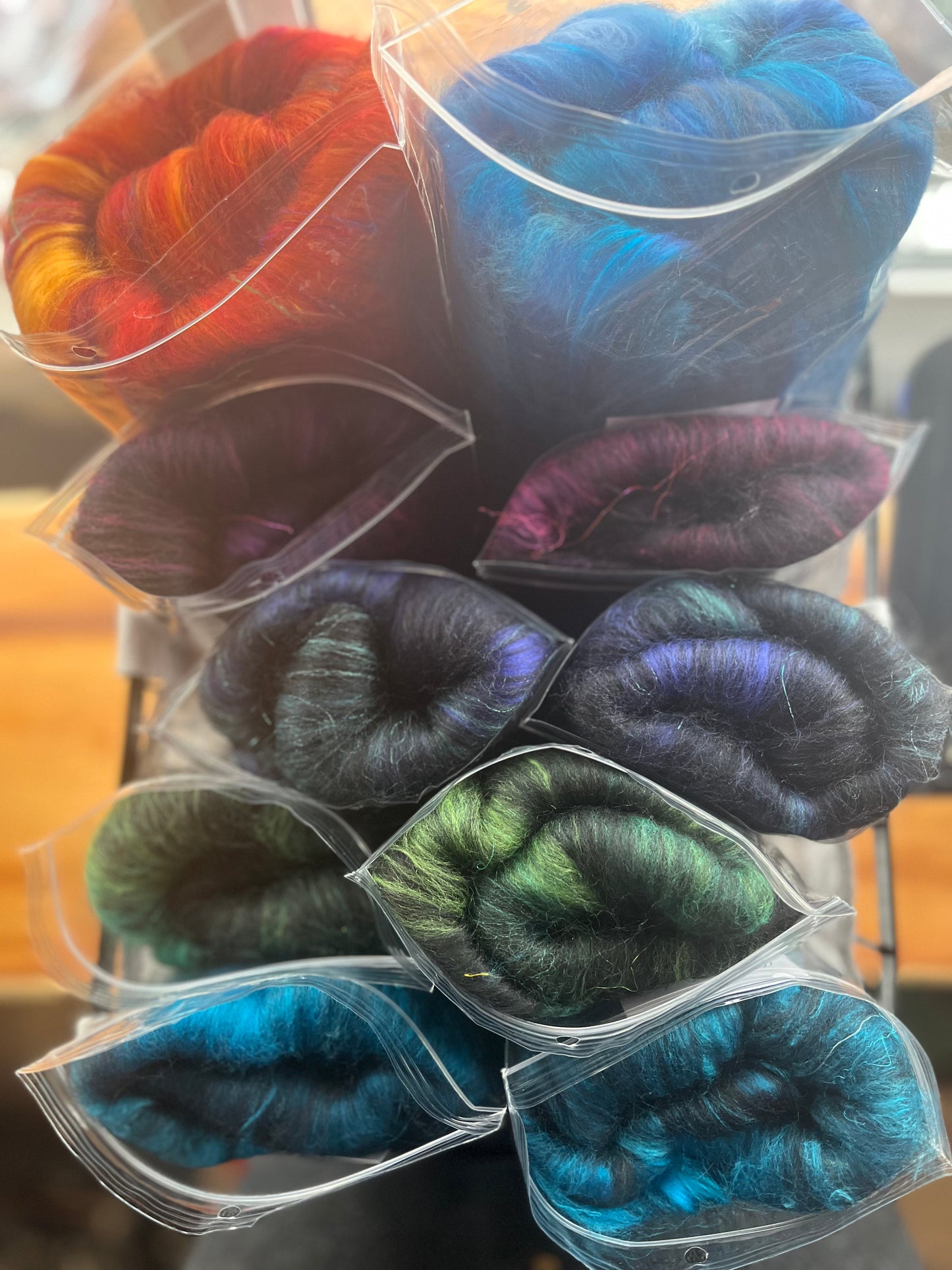 Fiber Braid - Batts | Merino & Mixed Fibres