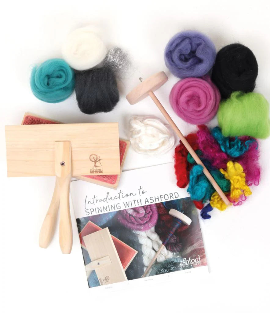 Intro to Spindle Spinning | Workshop | Includes Spindle, Carders and Fibre!!