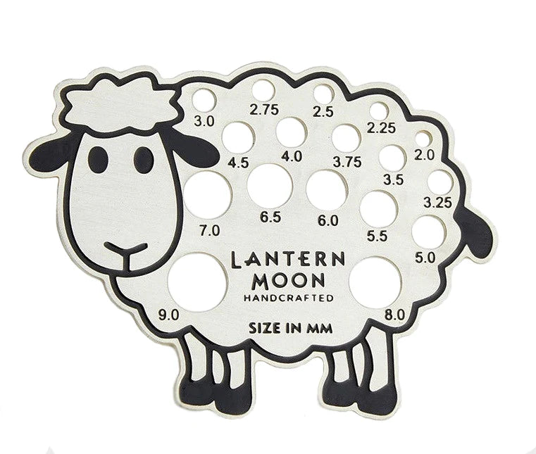 Meadow Needle Gauge | Silver Plated Brass