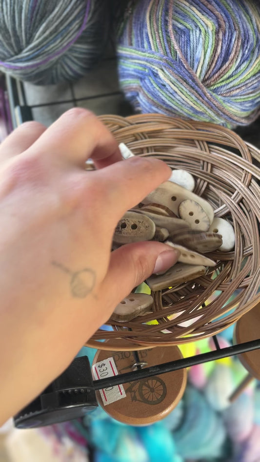 Antler Buttons | Locally Harvest & Made