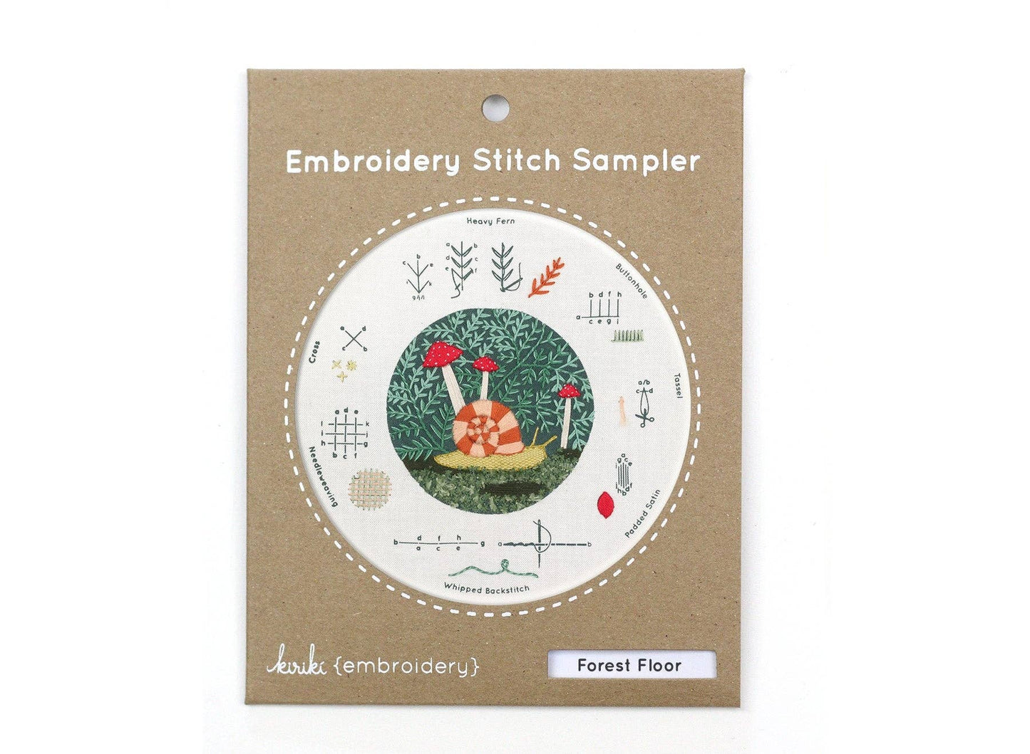 Forest Floor Sampler | Embroidery Kit