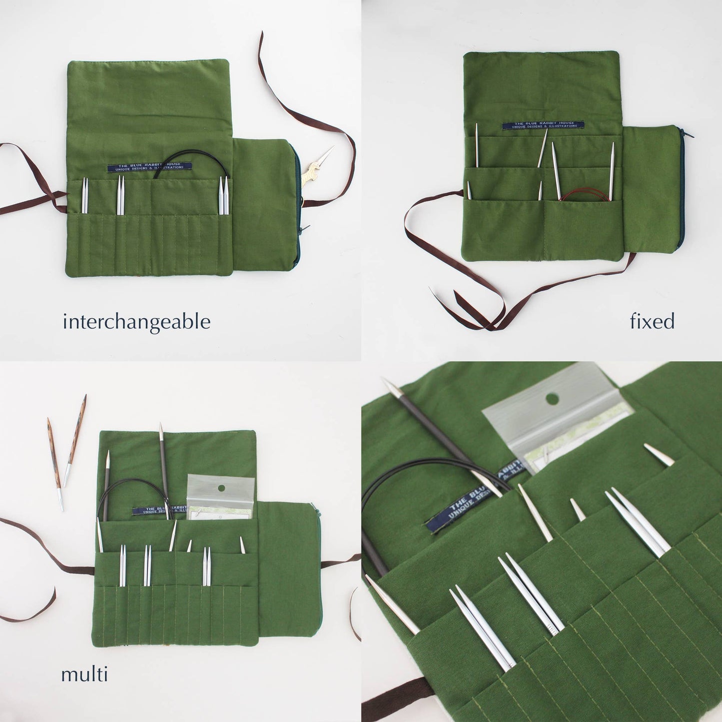 Nikki the Hedgehog | Needle Case  | Pencil Roll: Multi