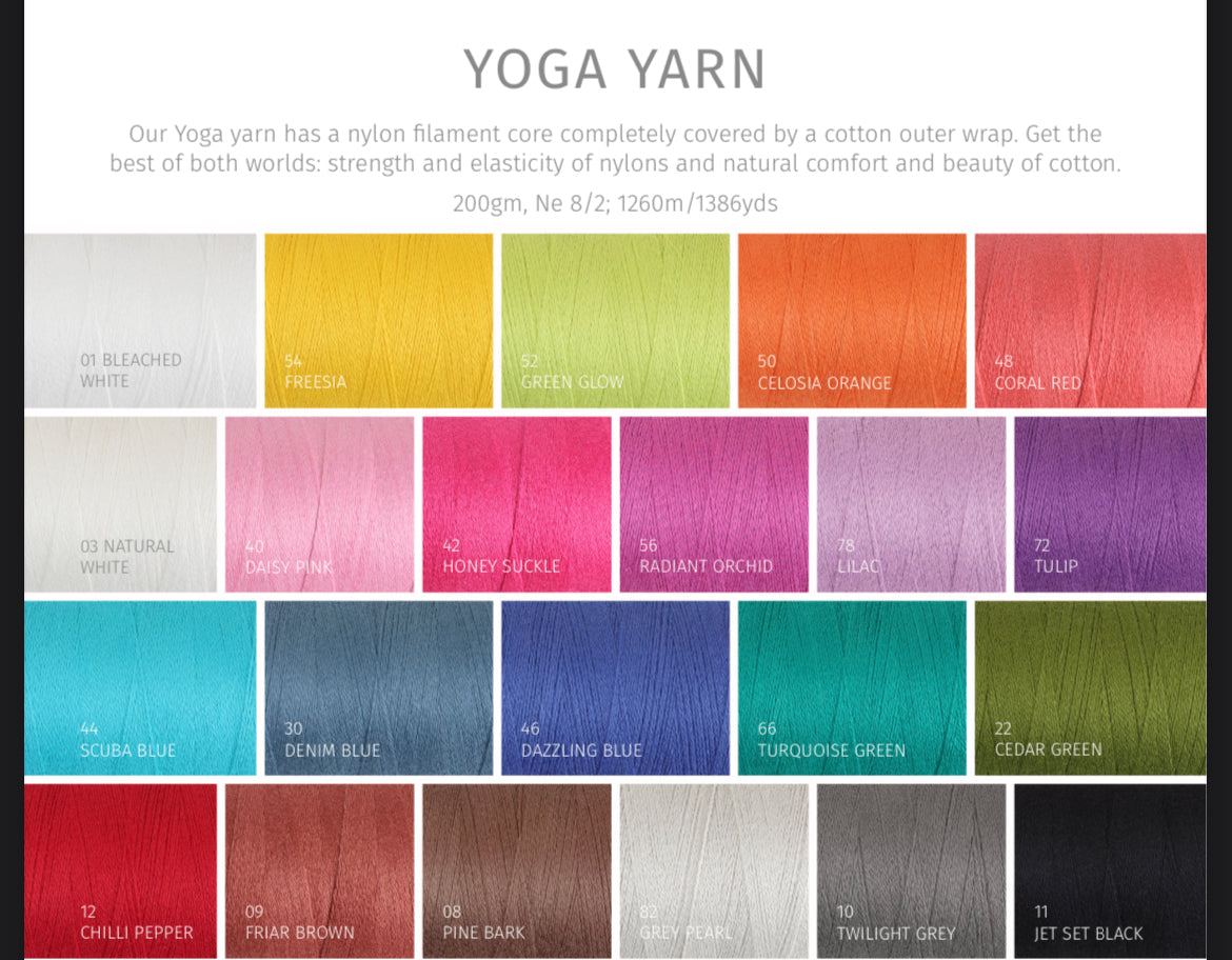 Yarn - Preorder Yoga Yarn | 8/2 | 1386 Yards | Cones