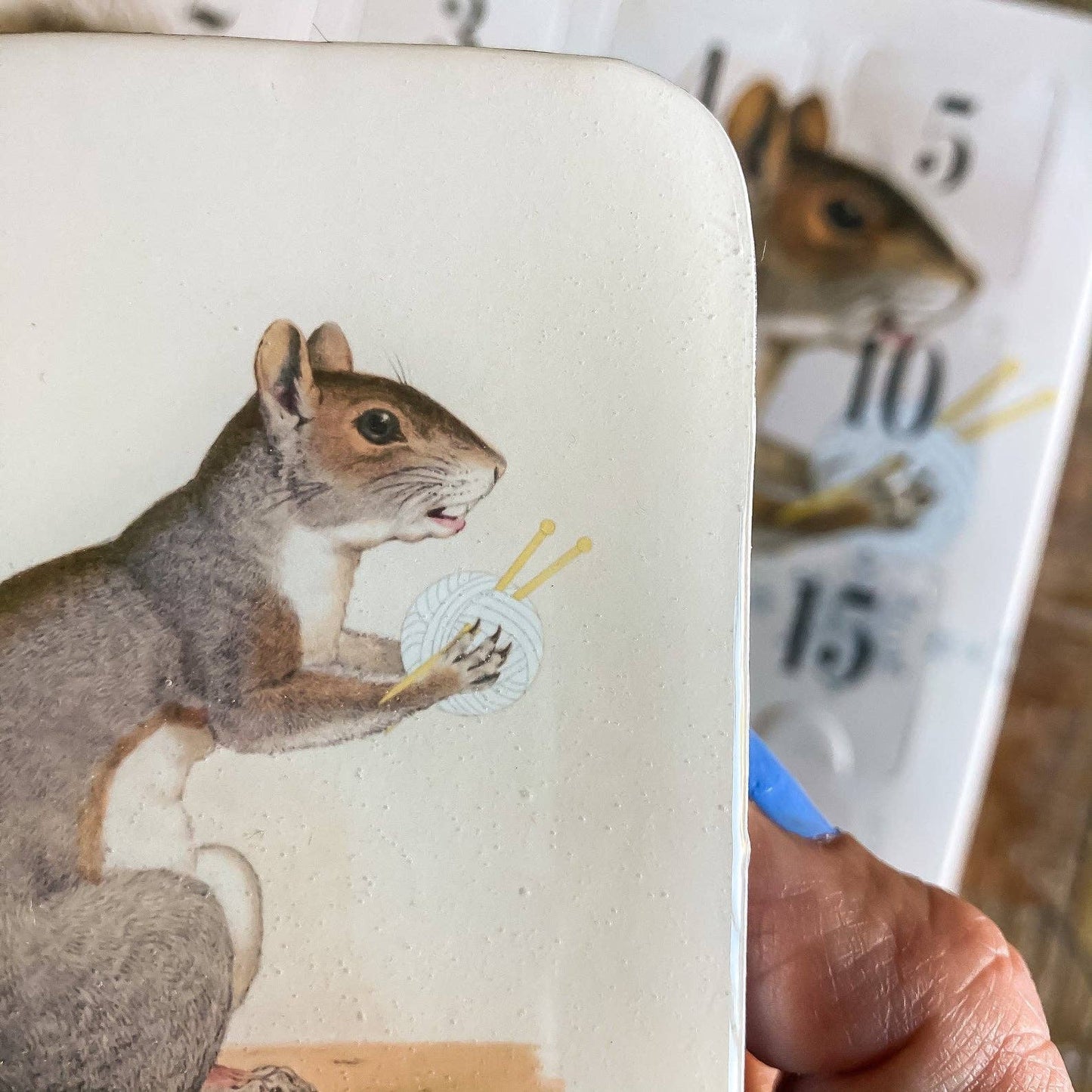 Yarn Squirrel Notions Tin | Large
