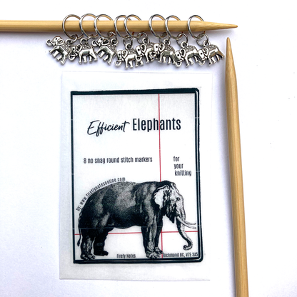 Elephant Stitch Marker Packs