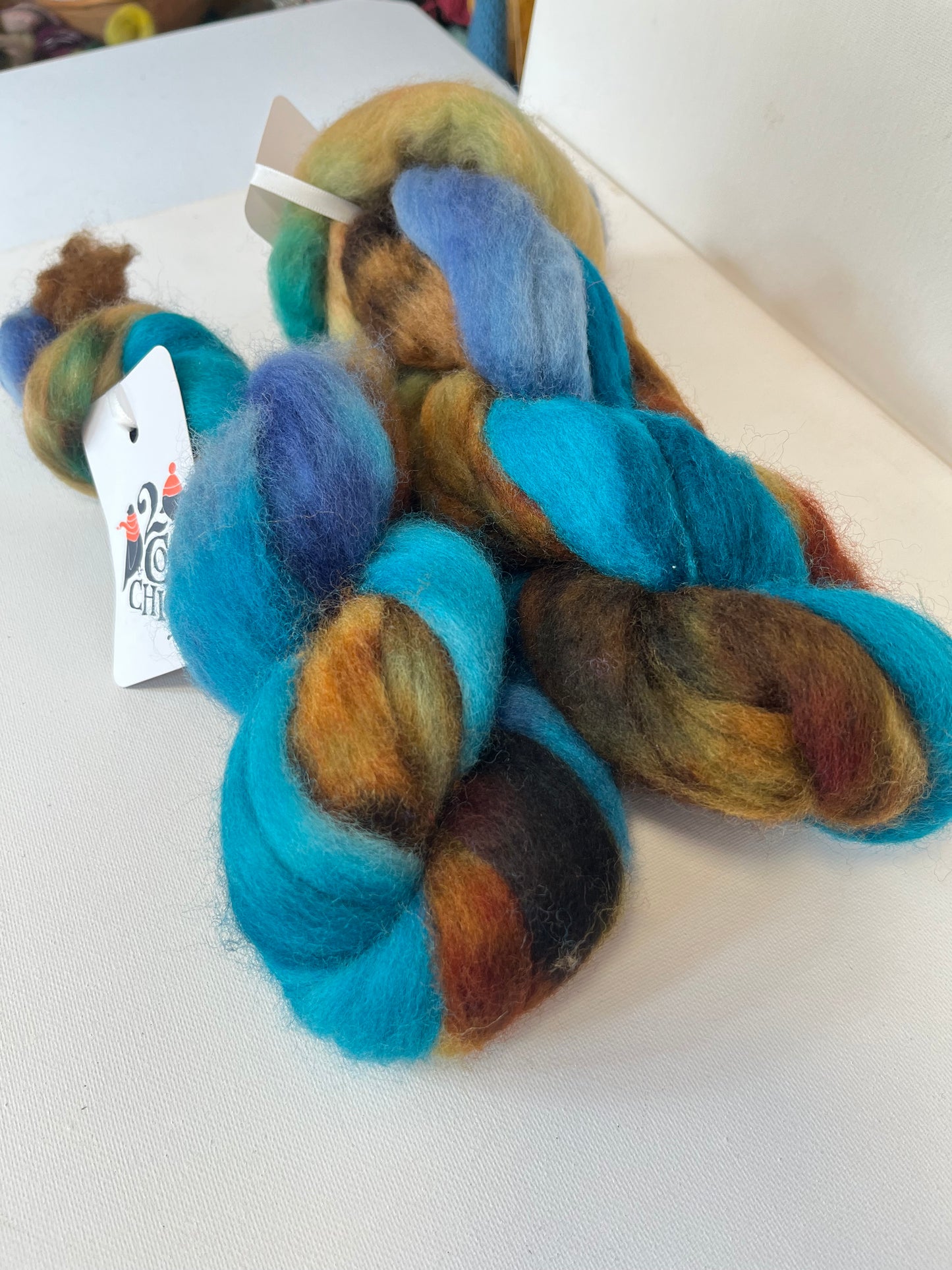 100% Corriedale Wool Braid | 2oz | Fibre